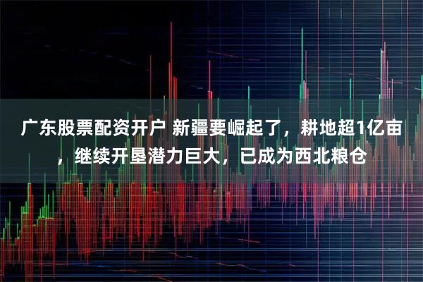 广东股票配资开户 新疆要崛起了，耕地超1亿亩，继续开垦潜力巨大，已成为西北粮仓